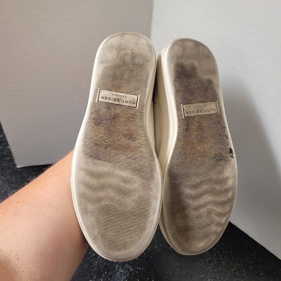 Kurt Geiger London Laney Leather Platform Sneakers - Picture 8 of 9